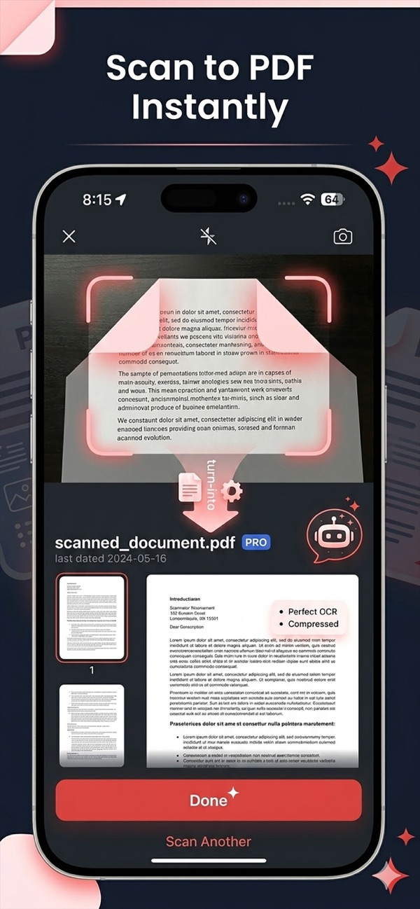 PDF AI: Chat, Summarize & OCR Screenshot 3