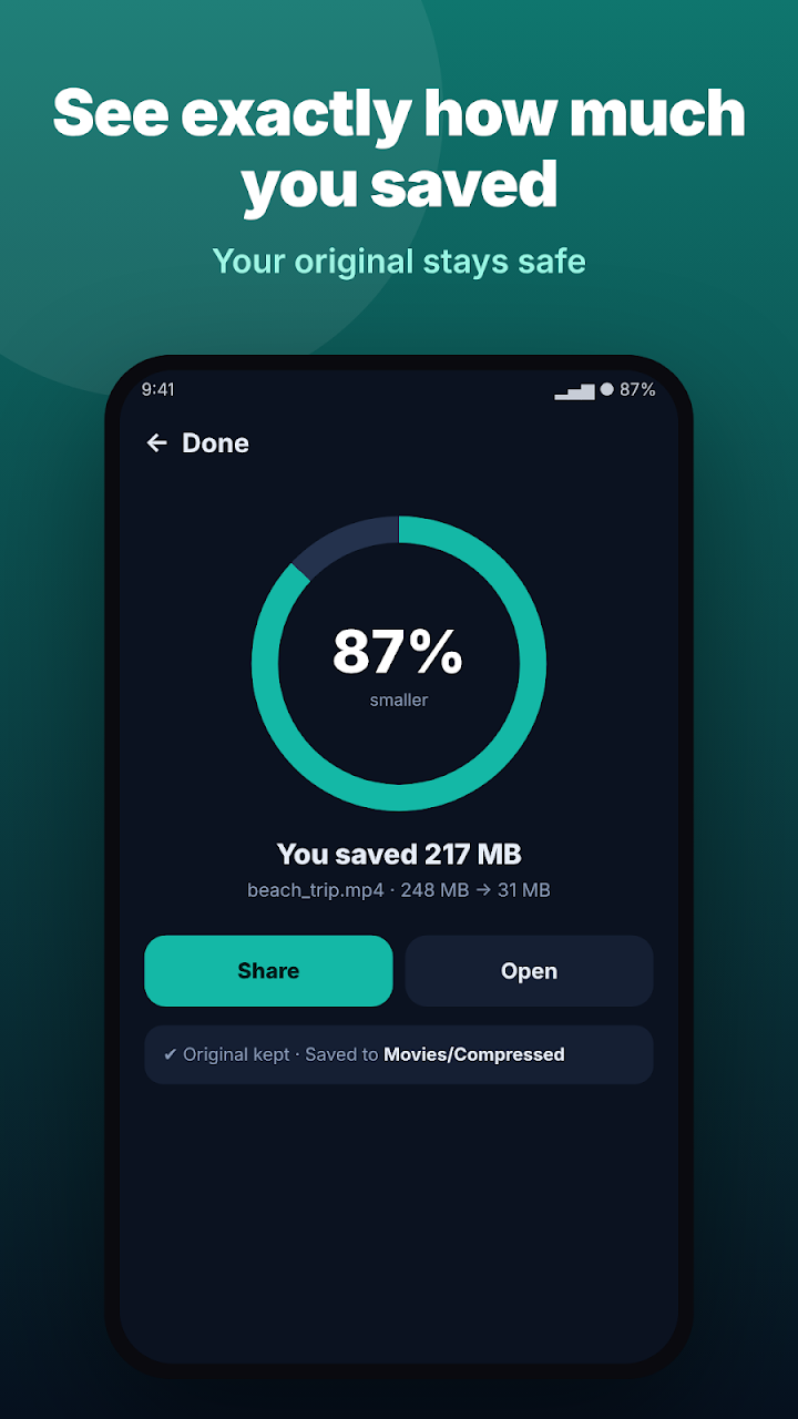 Video Compressor & MP3 Maker Screenshot 2