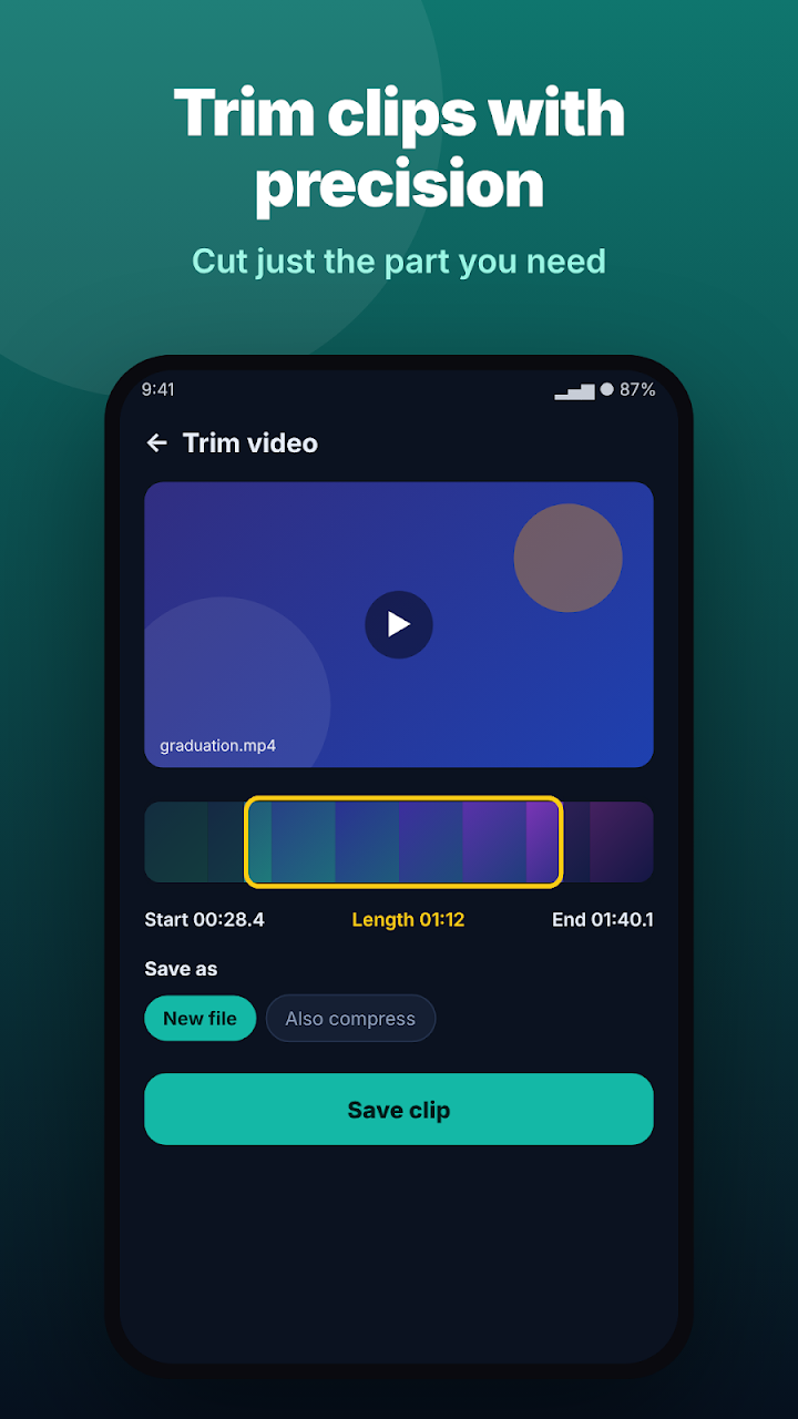 Video Compressor & MP3 Maker Screenshot 4